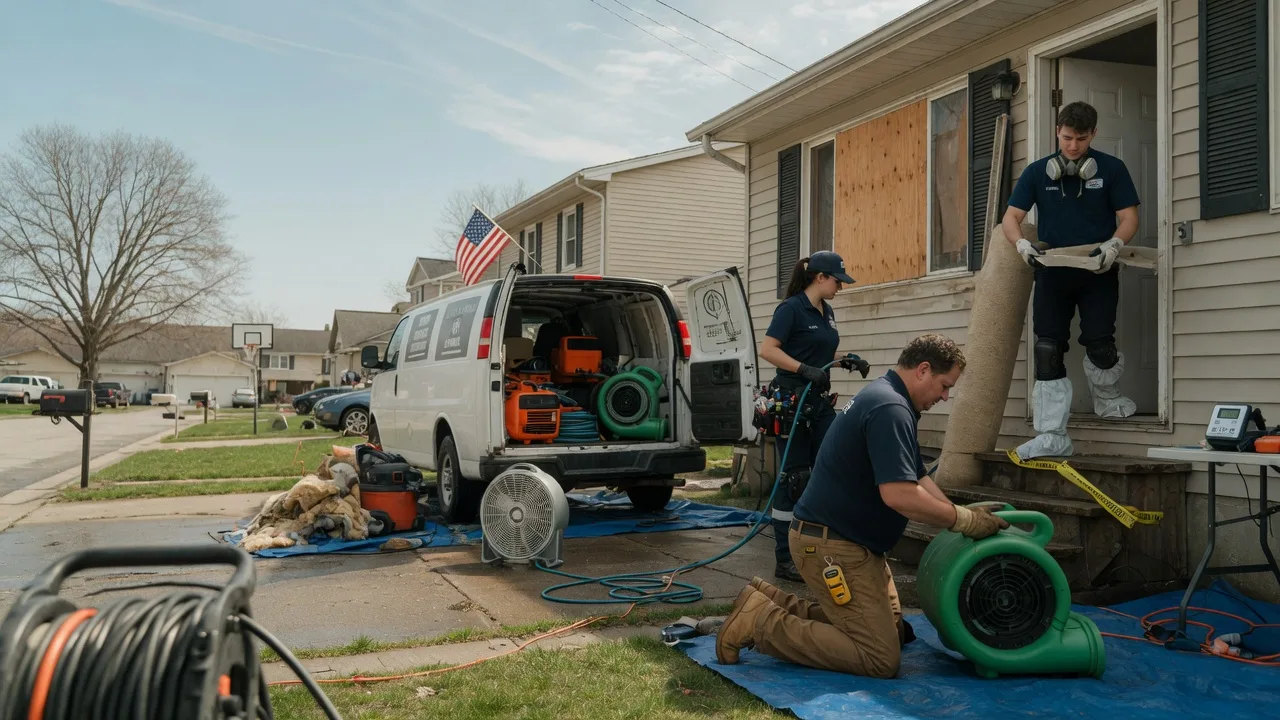 Water Damage Restoration in Dacoma, OK near me